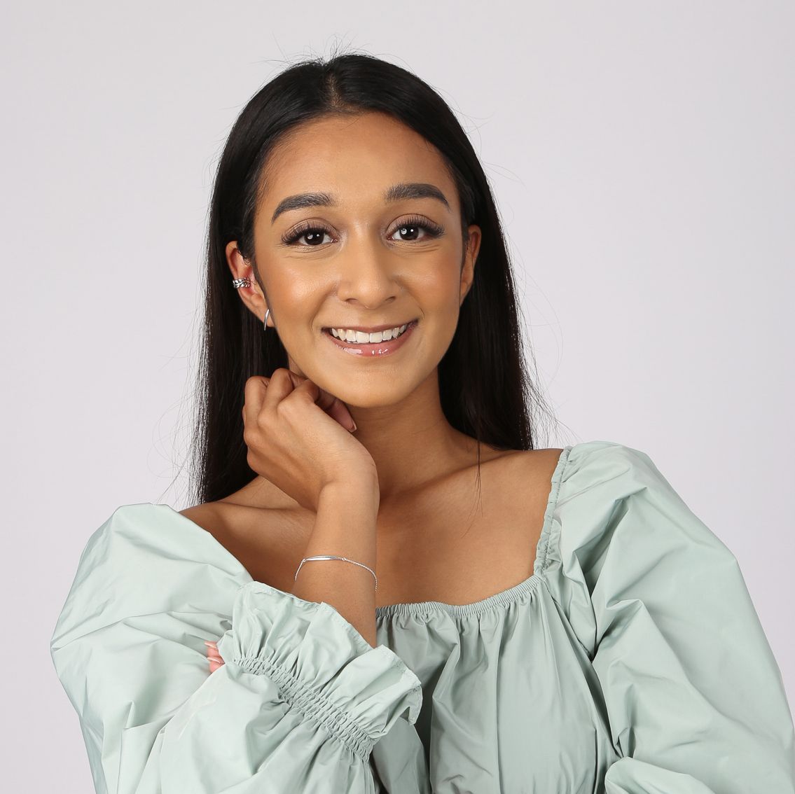 Zilveren oorbellen blad Bali Treasures