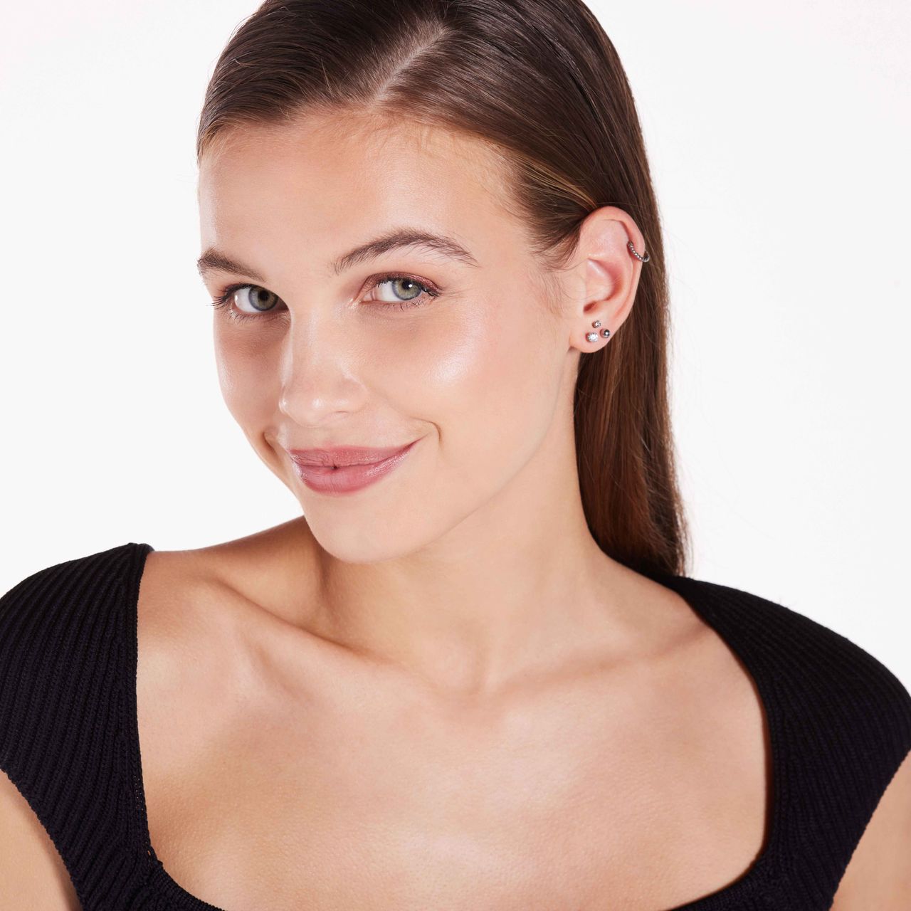 Stainless steel helixpiercing twist