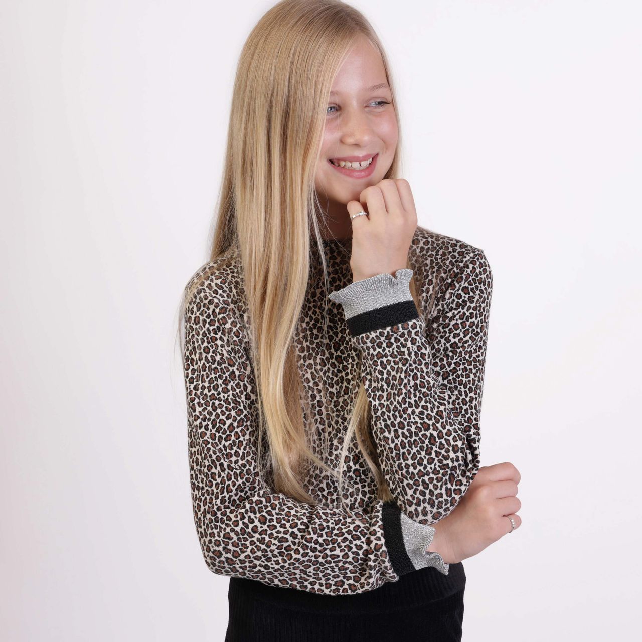 Kinderring, 925 Silber, mit 3 Zirkoniasteinen