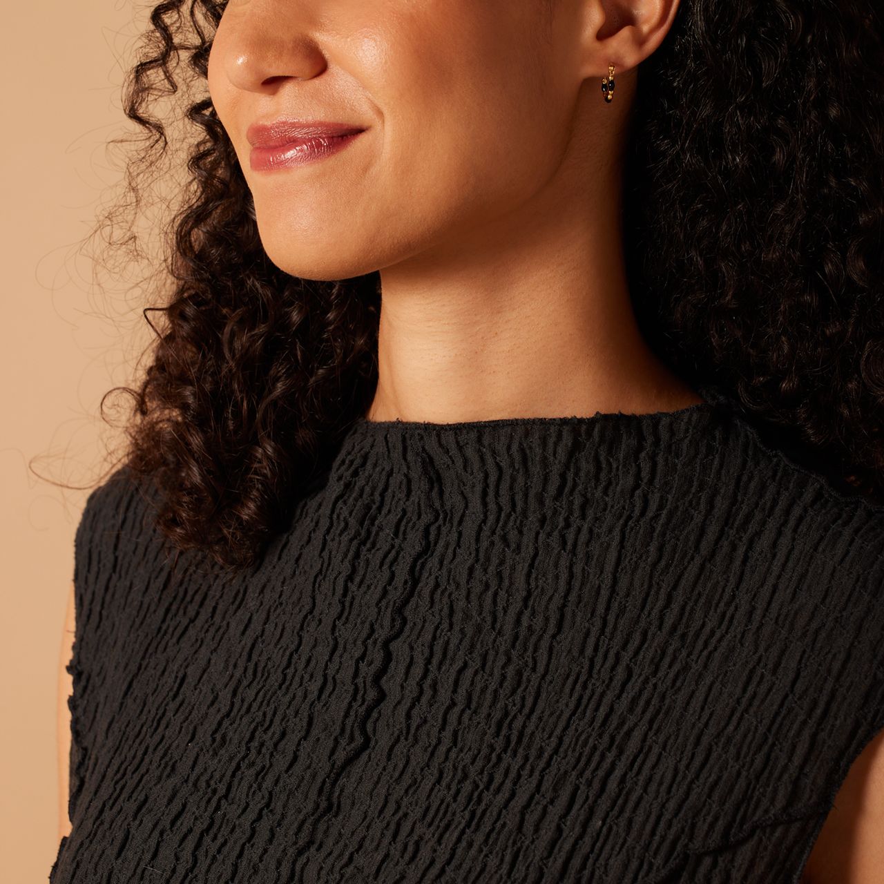 Stainless steel goldplated oorringen voor dames