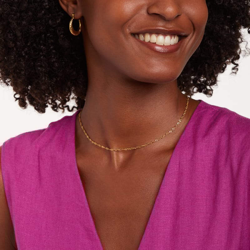 Myla stainless steel goldplated oorringen voor dames