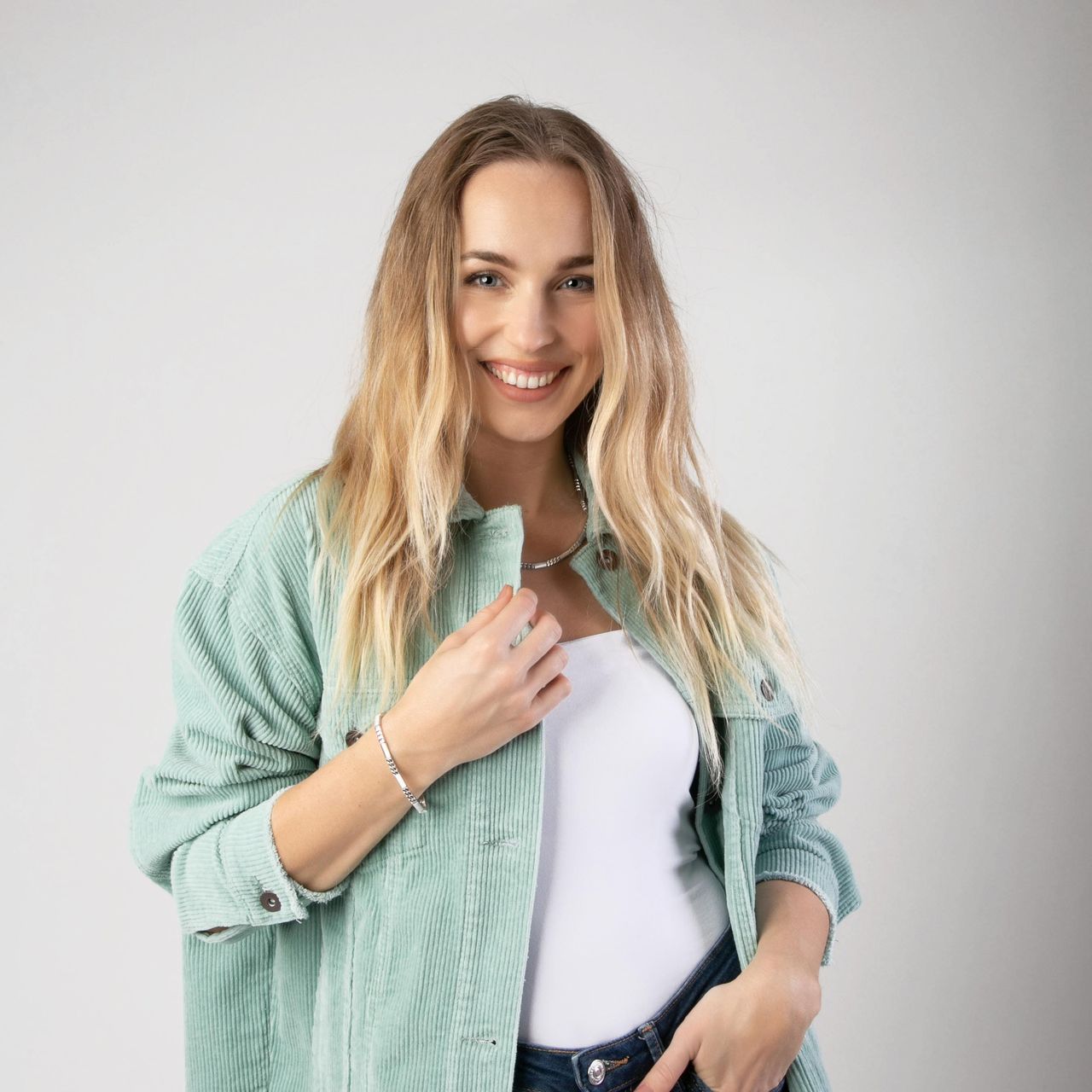 Zilveren ketting mat/glans