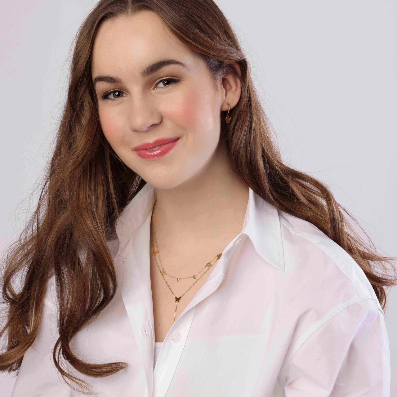 Zilveren goldplated choker voor dames