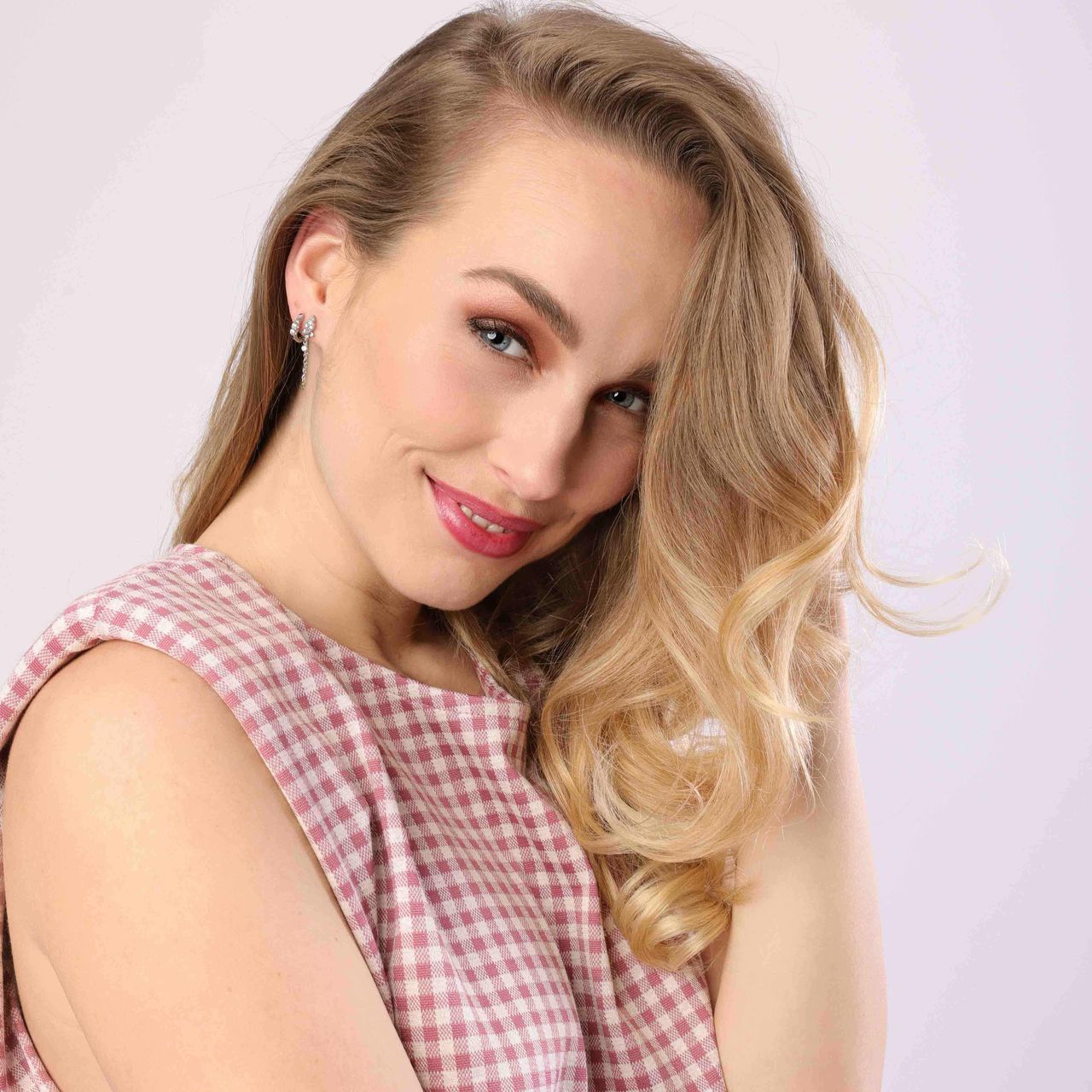 Stainless steel oorbellen met zirkonia steentjes