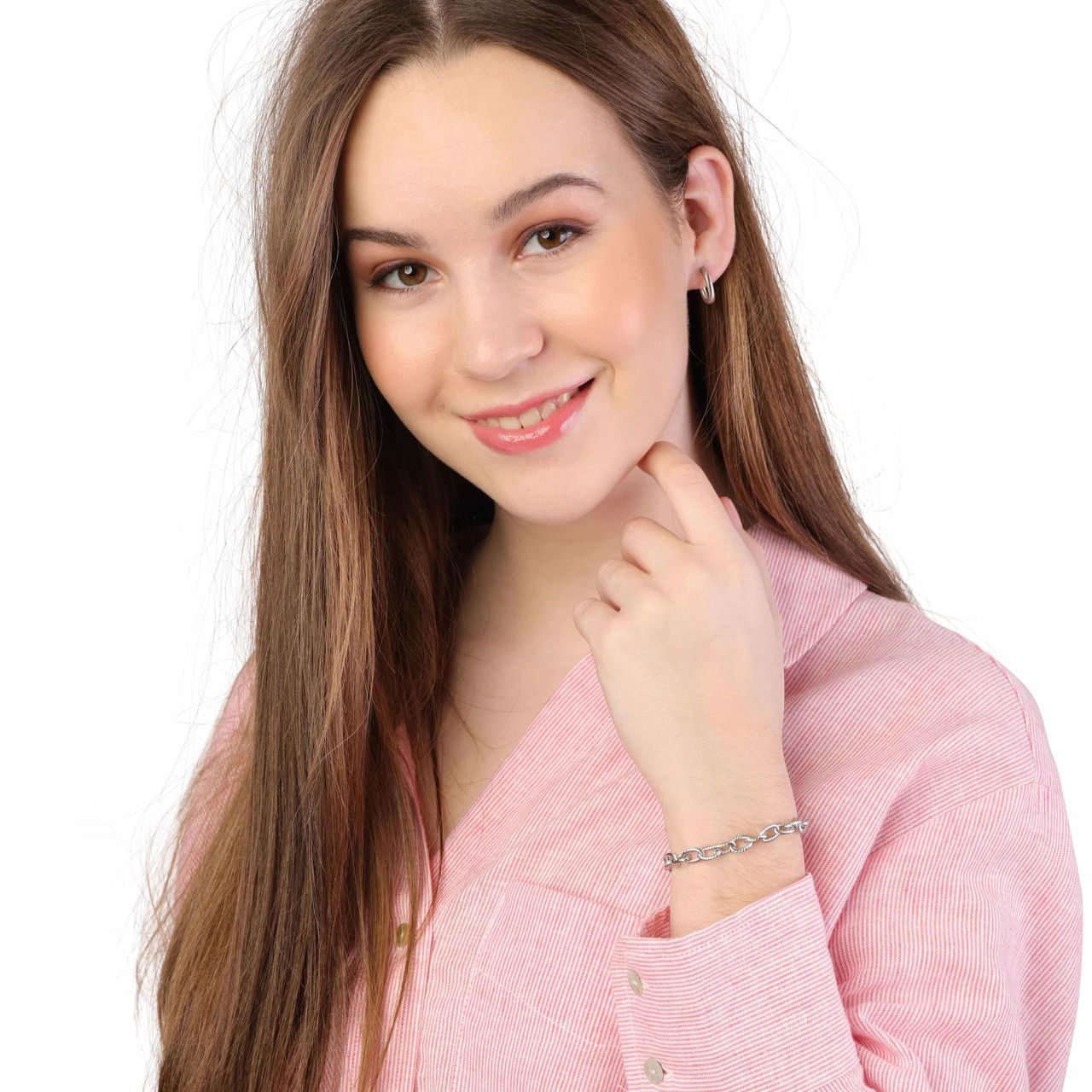 Stalen armband Gabrielle