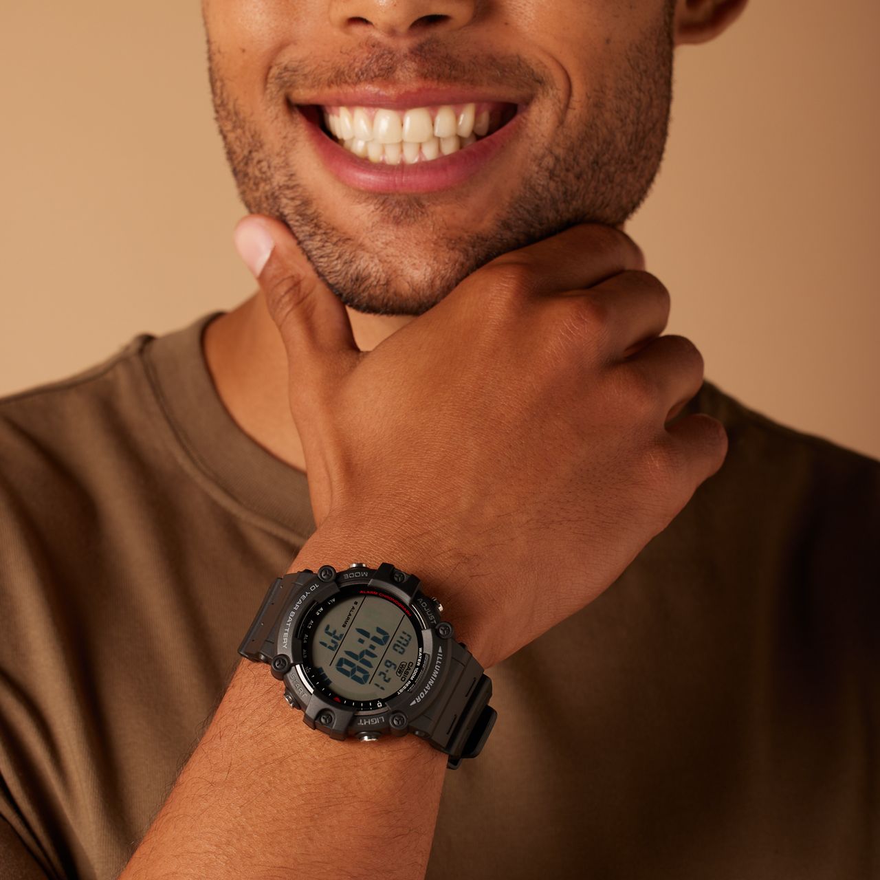 CASIO COLL SPORTS, schwarz, Harz AE-1500WH-1AVEF