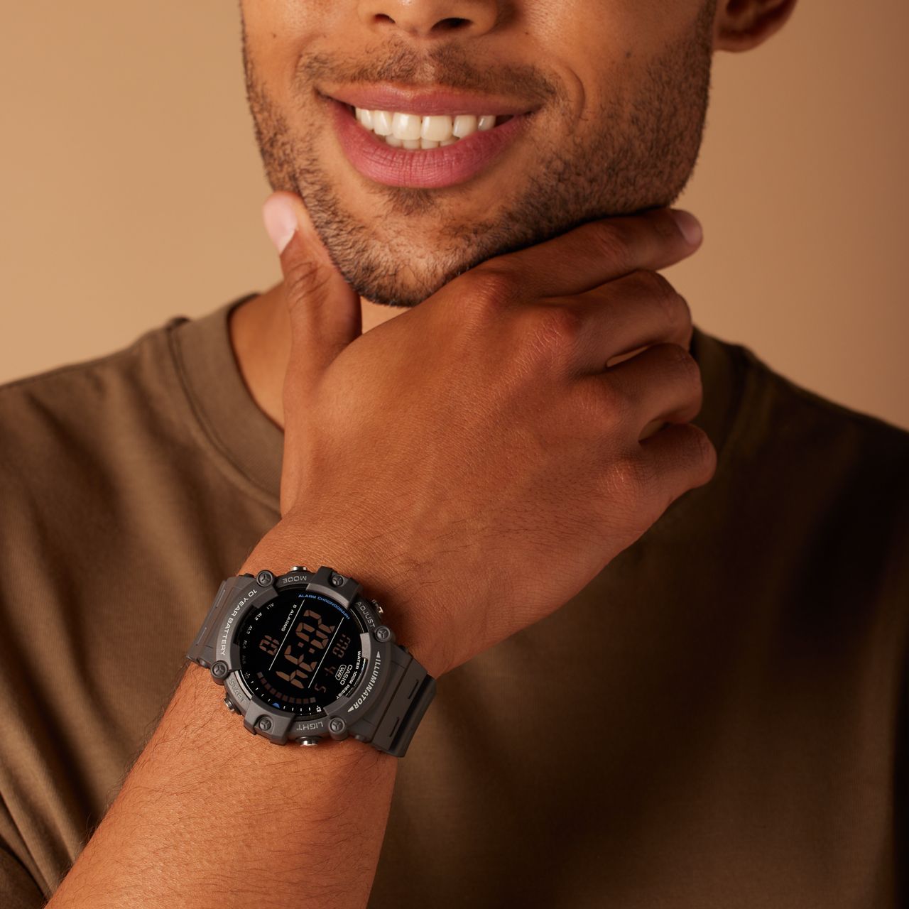CASIO COLL SPORTS, blau, Harz AE-1500WH-8BVEF