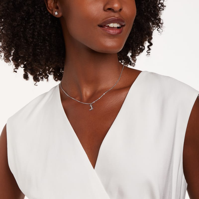 Myla stalen goldplated ketting voor dames