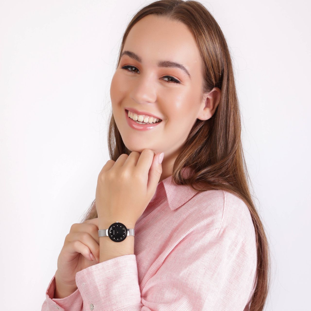Bering Dames Horloge Zilverkleurig 11429-002