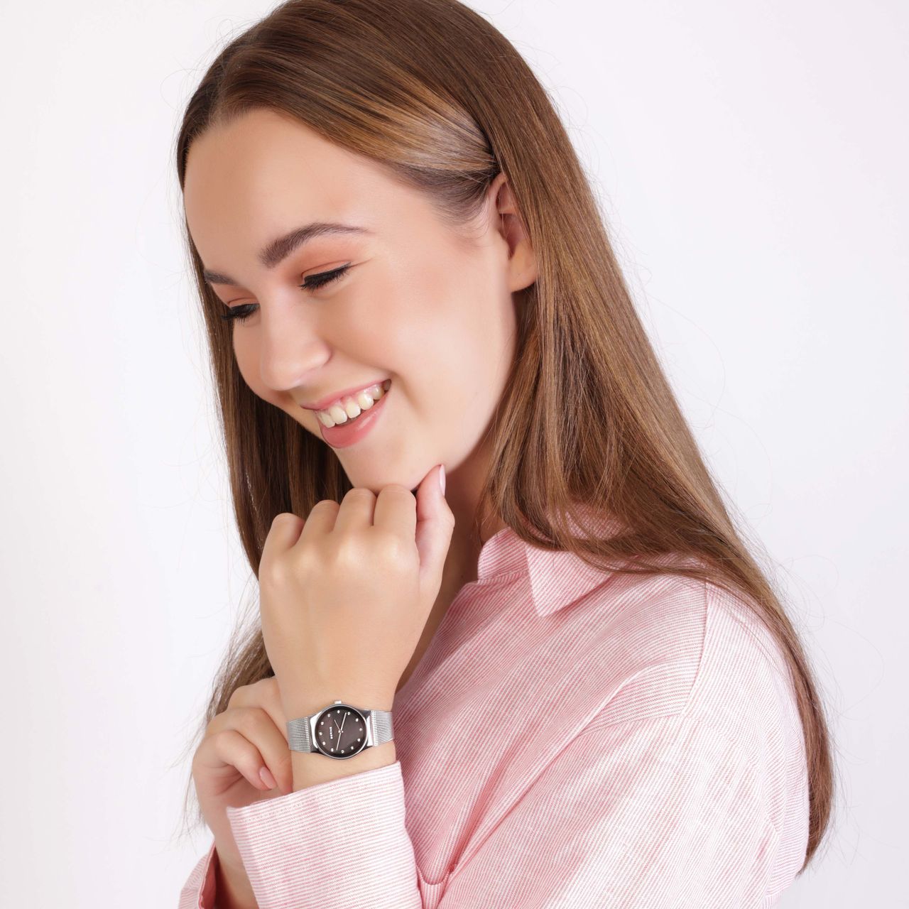 Bering Dames Horloge Zilverkleurig 12927-002