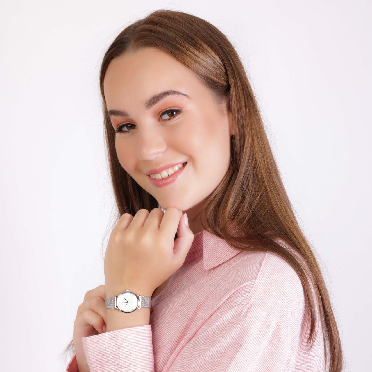Bering Dames Horloge Zilverkleurig 13426-001