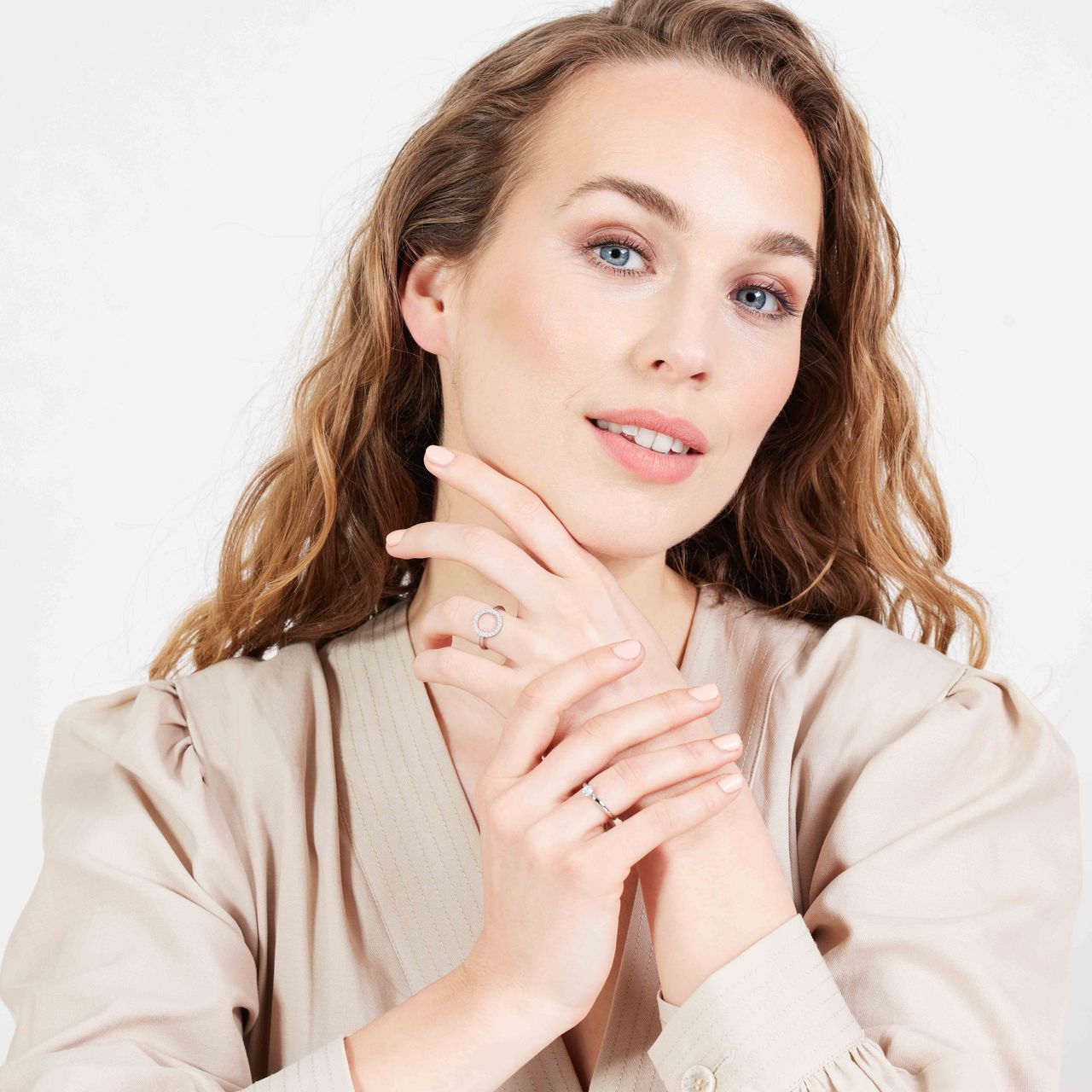 Stainless steel ring rond