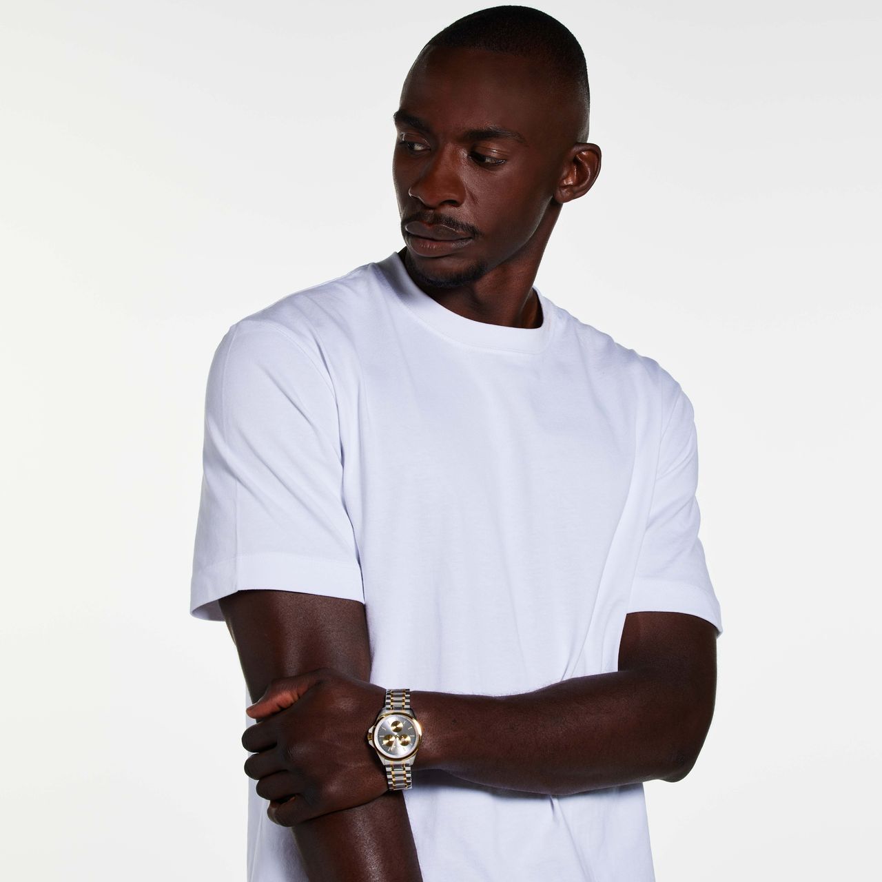 Marlow Miller chronograaf horloge met stainless steel band