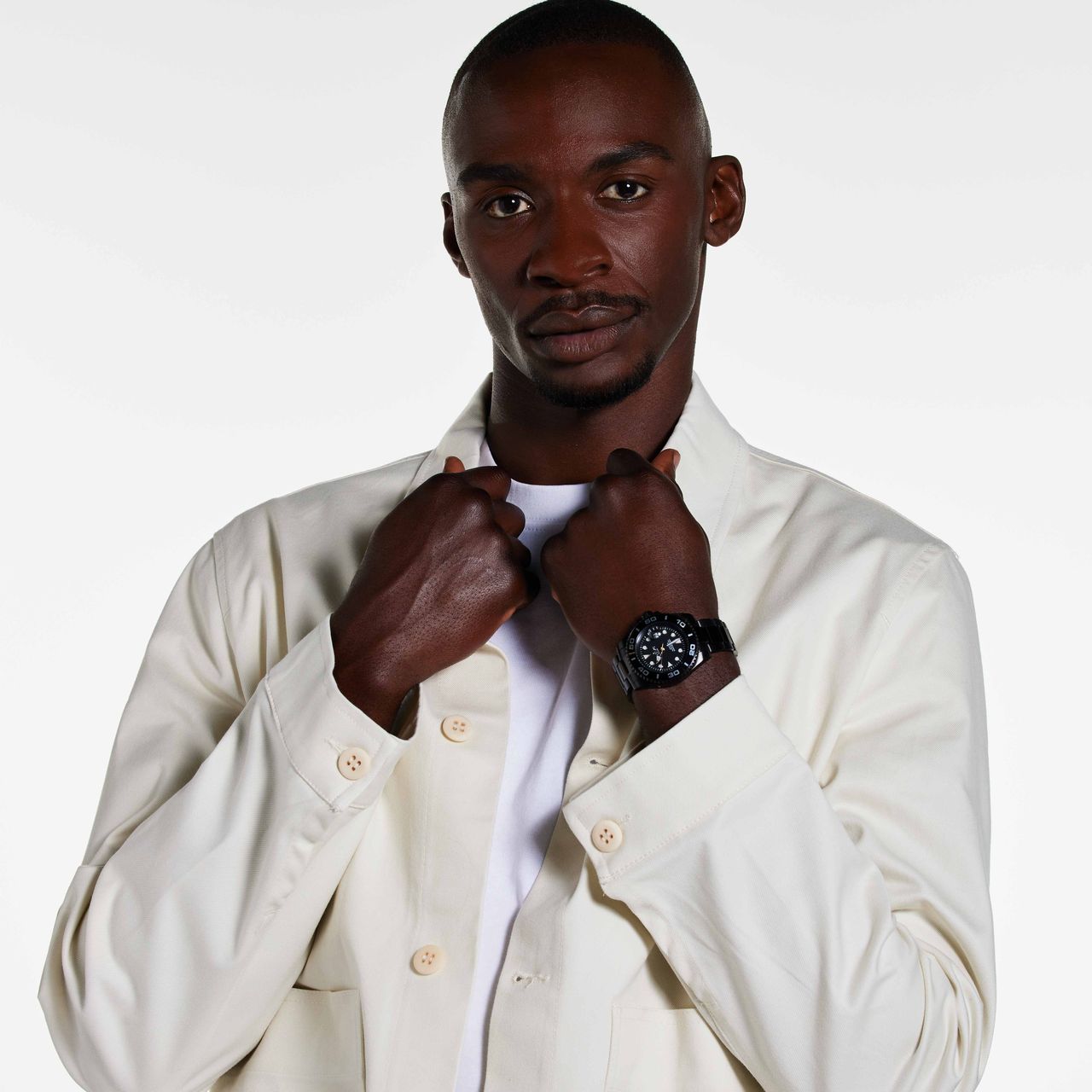 Marlow Miller Armbanduhr mit Edelstahlarmband
