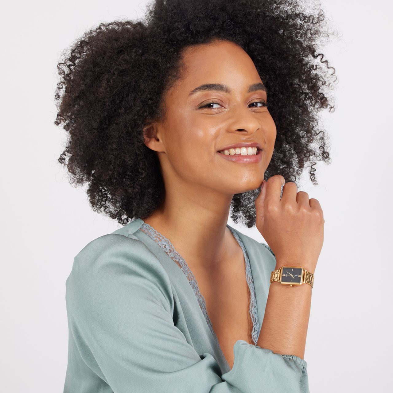 Regal Collection dames horloge met een stainless steel band