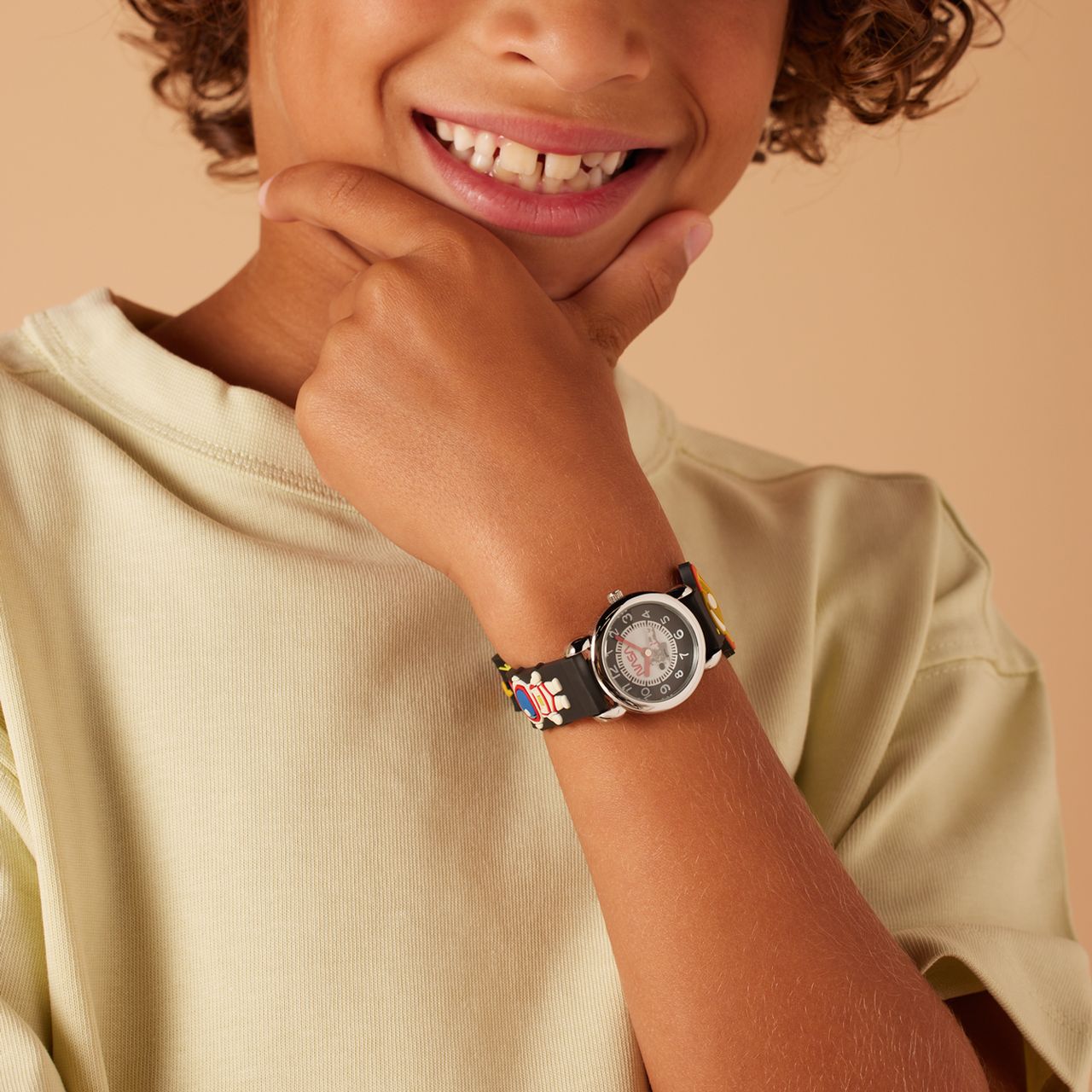 Nasa Kinder-Armbanduhr mit Silikon-Armband