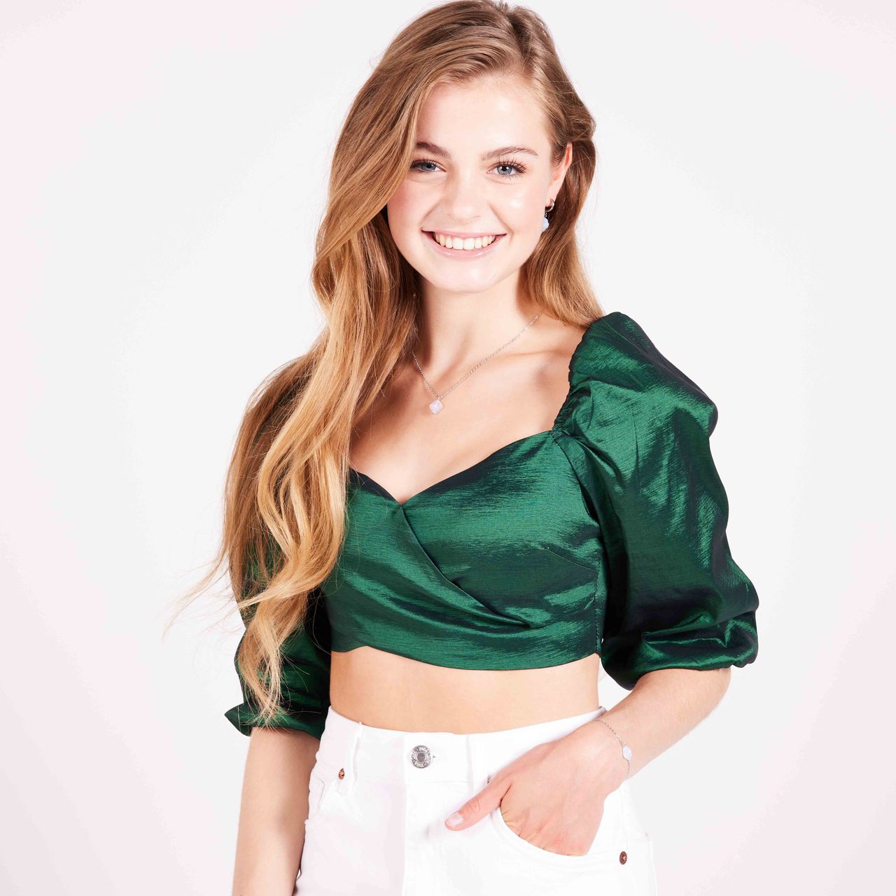 Stainless steel armband met maansteen