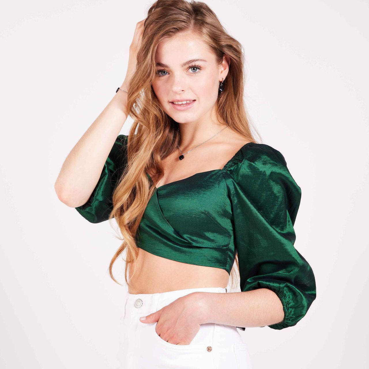 Stainless steel armband met zwarte agaat