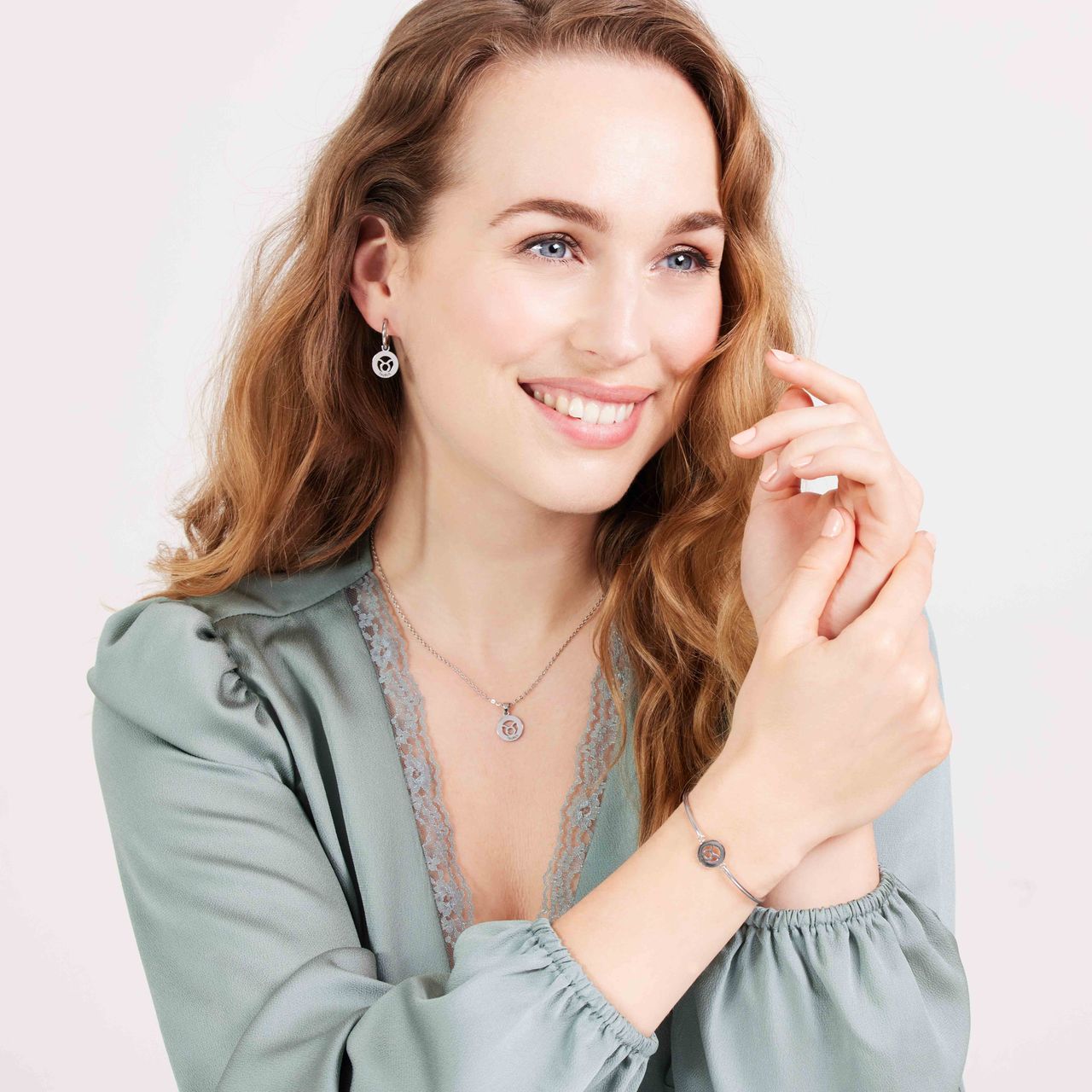 Stainless steel ketting met sterrenbeeld stier