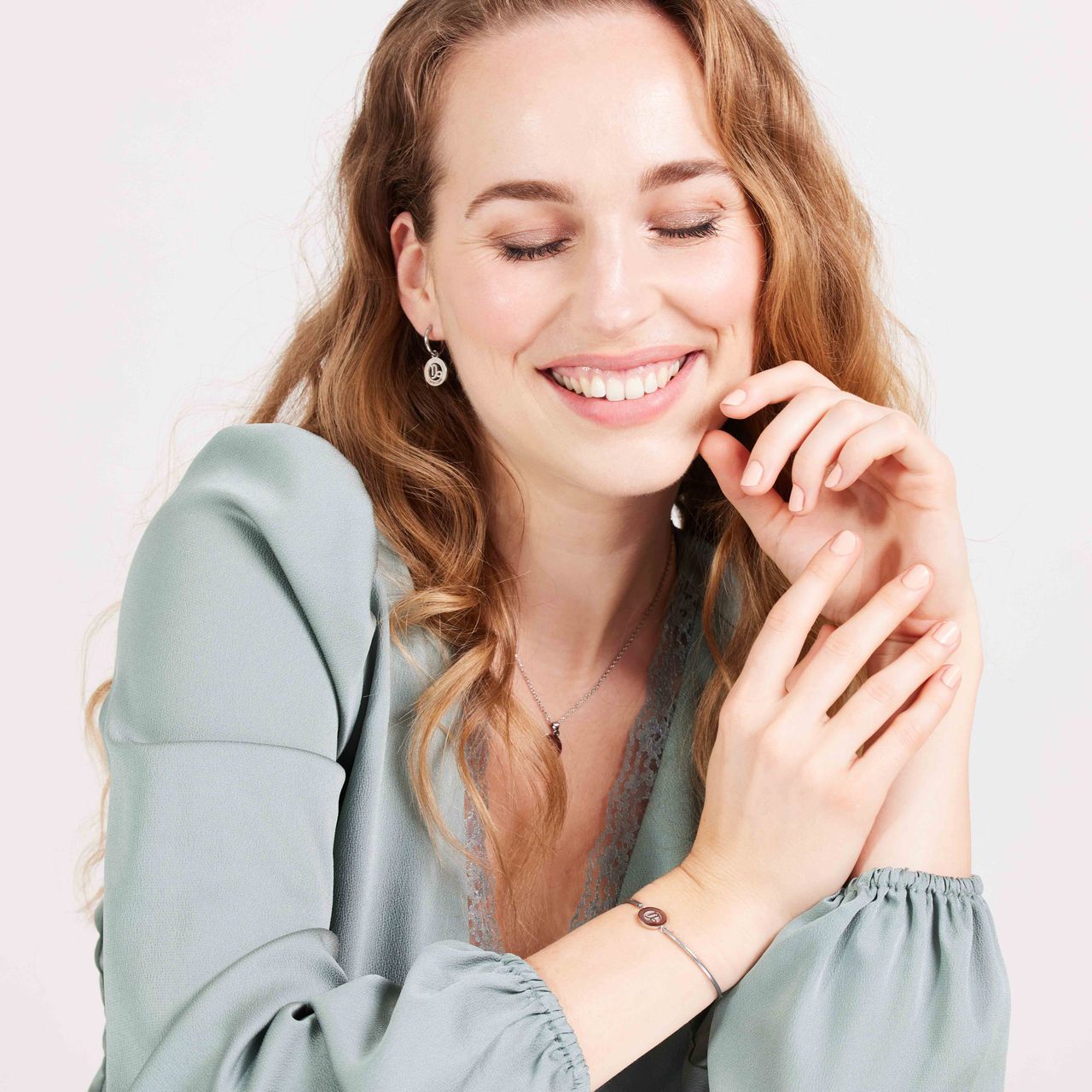 Stainless steel oorbellen met sterrenbeeld steenbok