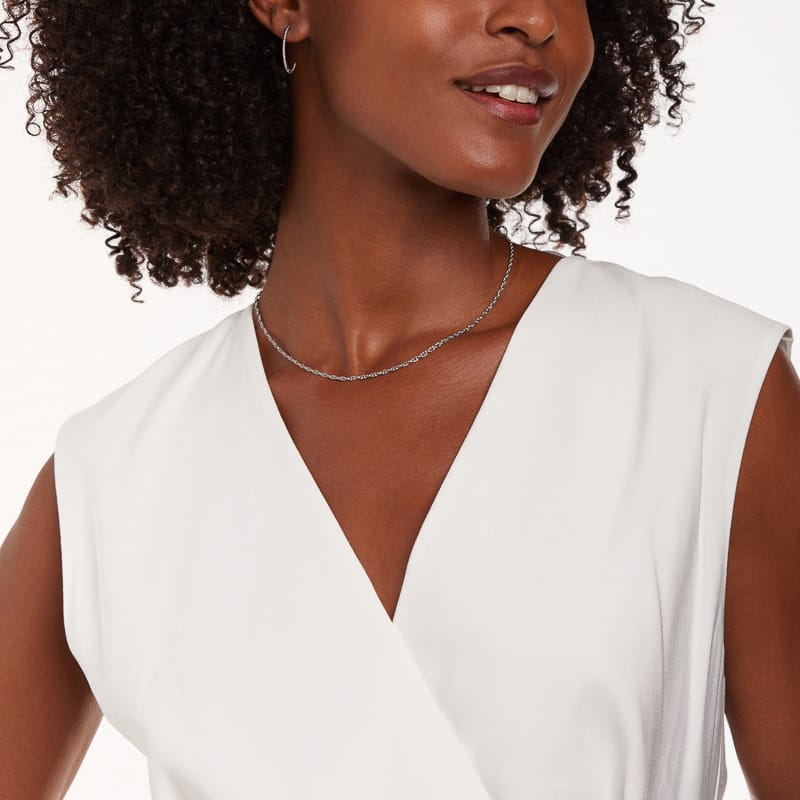 Gerecycled stainless steel oorbellen met bol