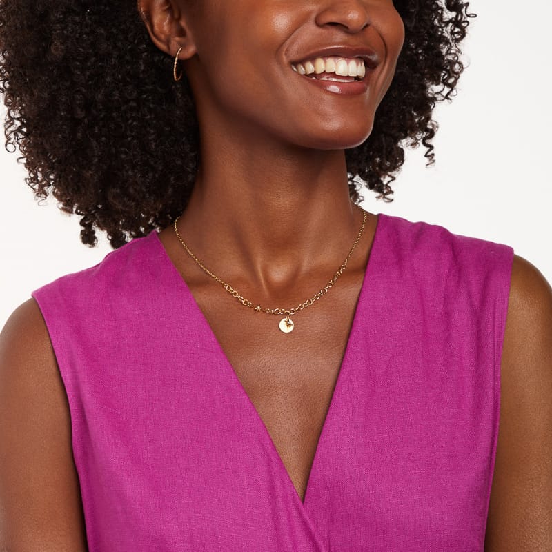 Stainless steel goldplated oorringen met bol voor dames