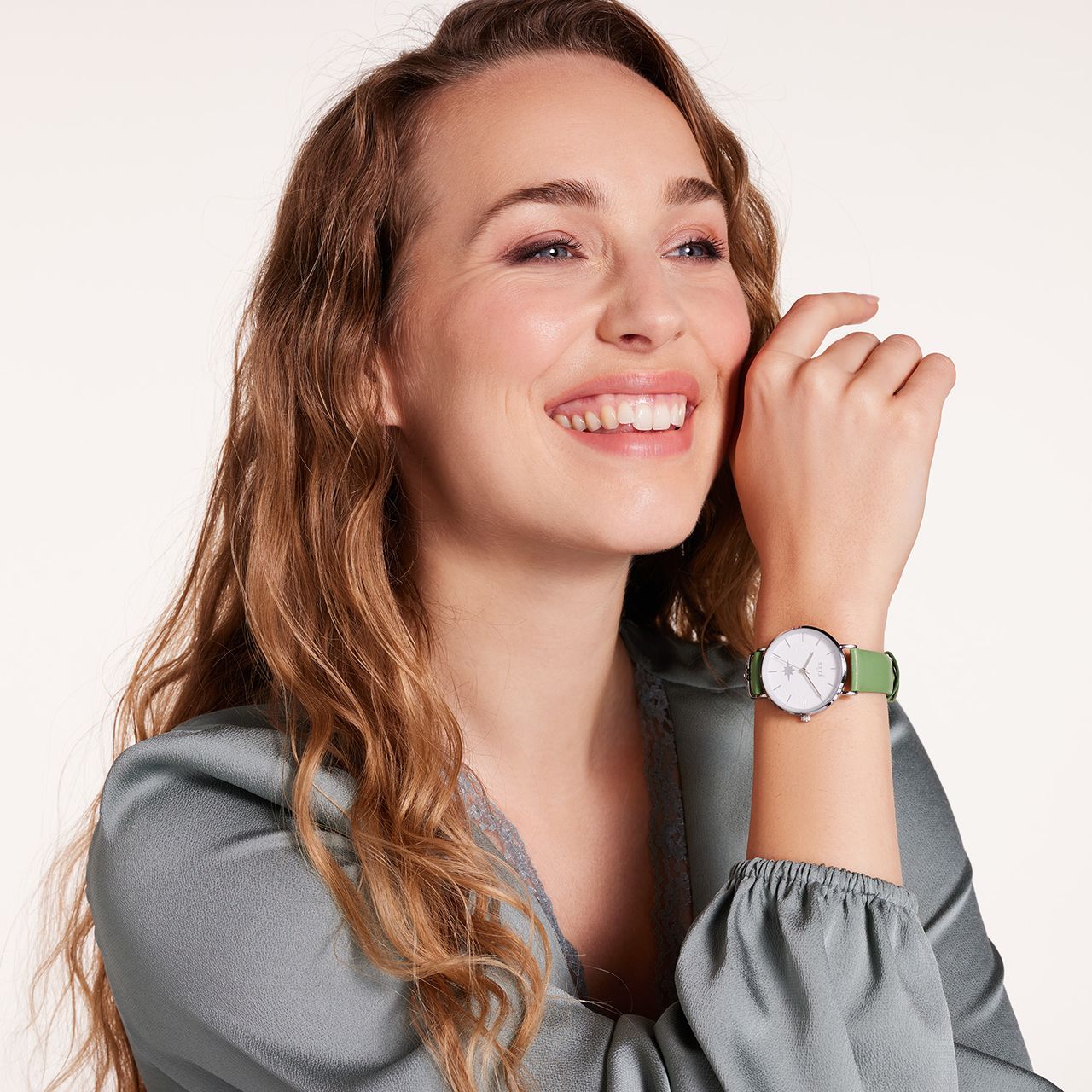 Regal Damen-Armbanduhr mit PU-Armband