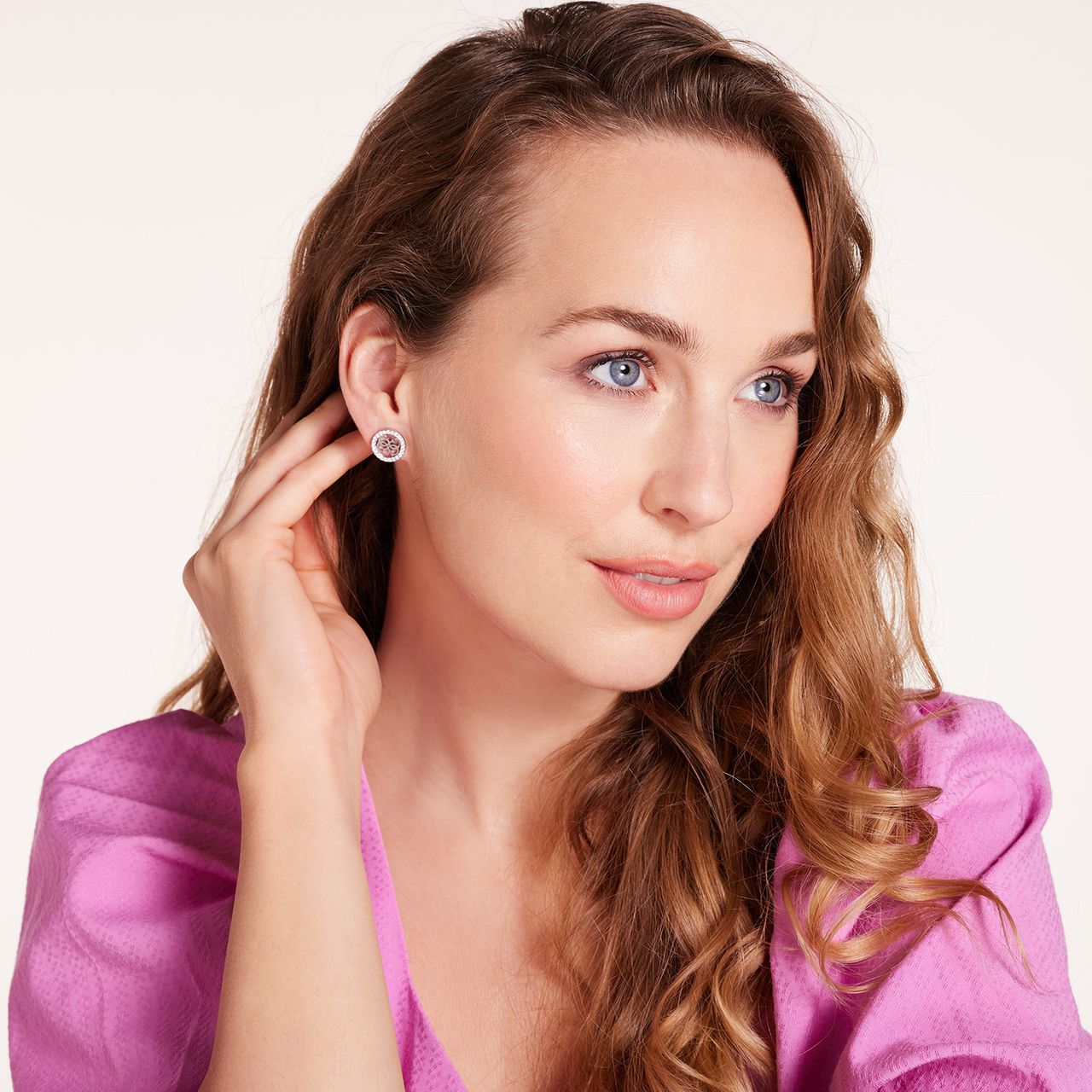 Guess stainless steel oorknoppen studs party voor dames