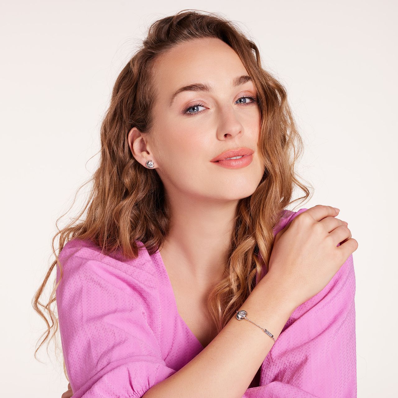 Guess stainless steel armband MOON PHASES