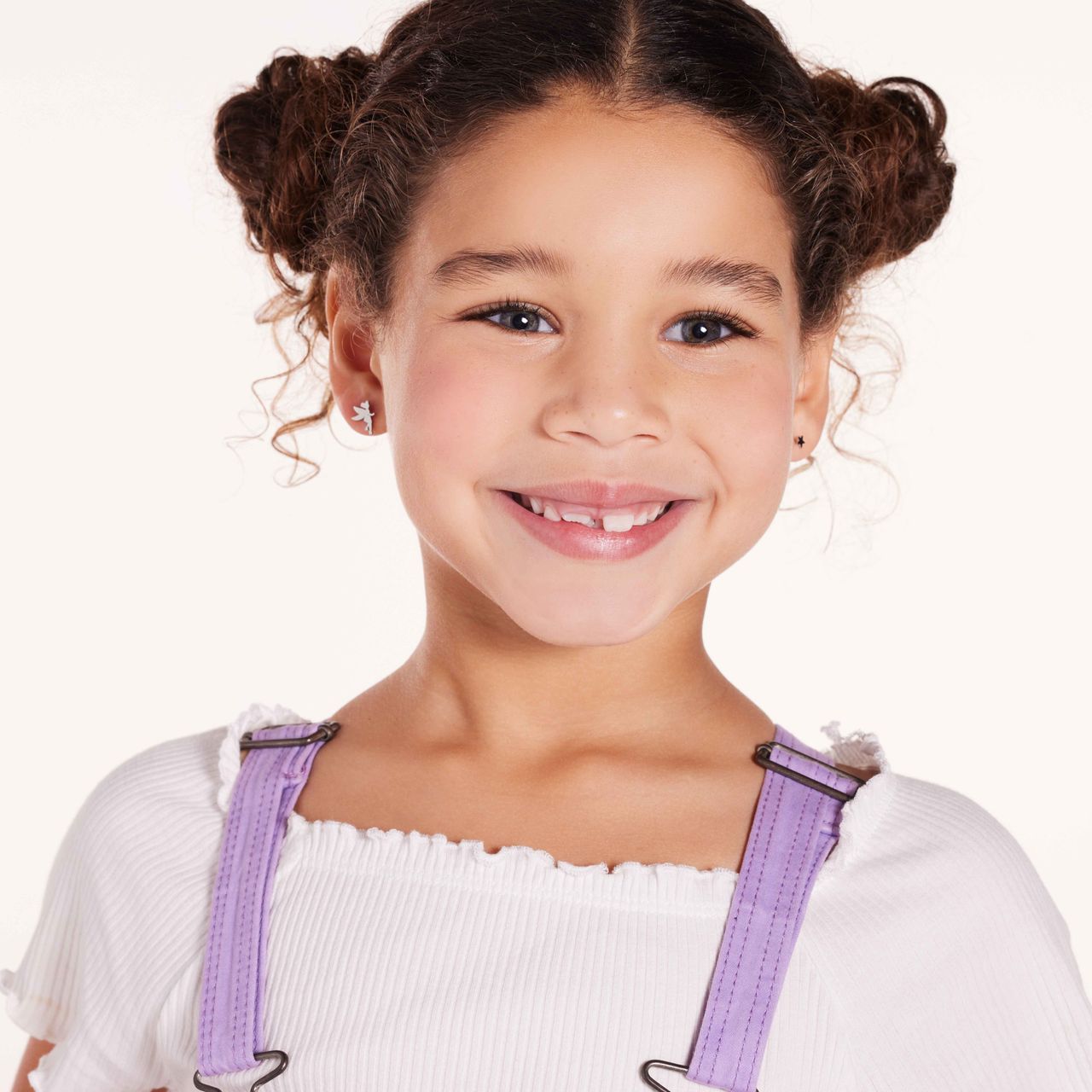 Stainless steel Disney Tinkerbell oorknoppen met ster