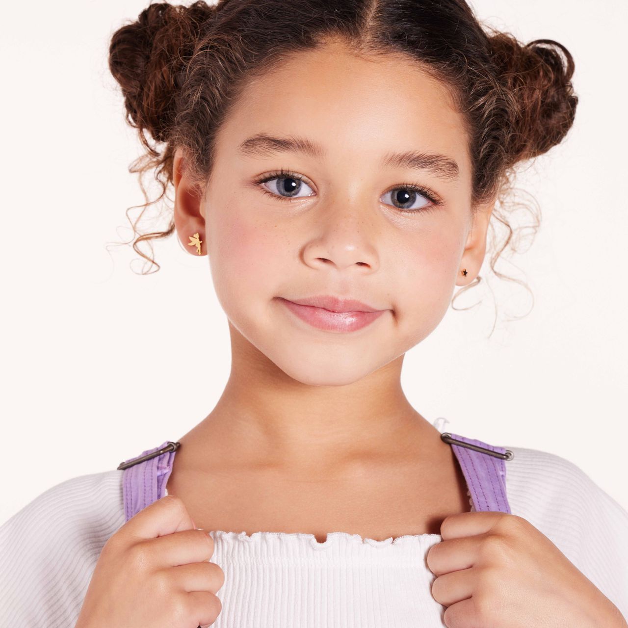 Disney stainless steel goldplated kinderoorknoppen set ster Tinkerbell