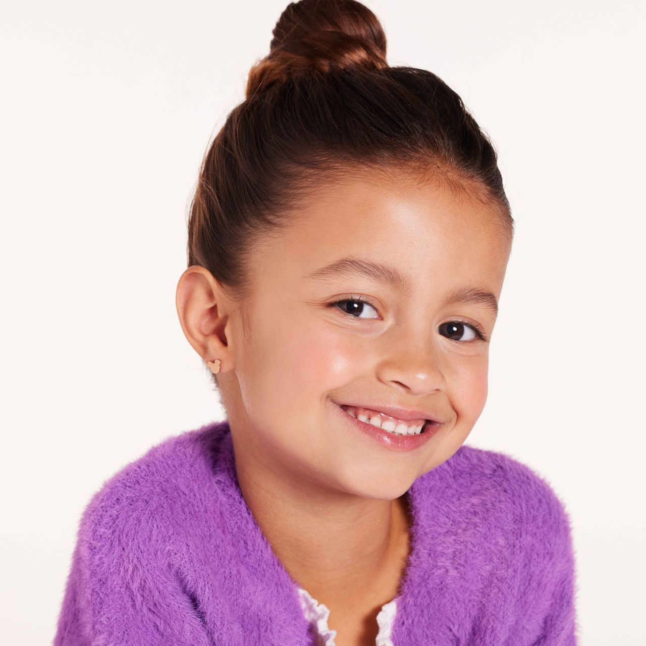 Disney stainless steel roséplated kinderoorknoppen Mickey Mouse