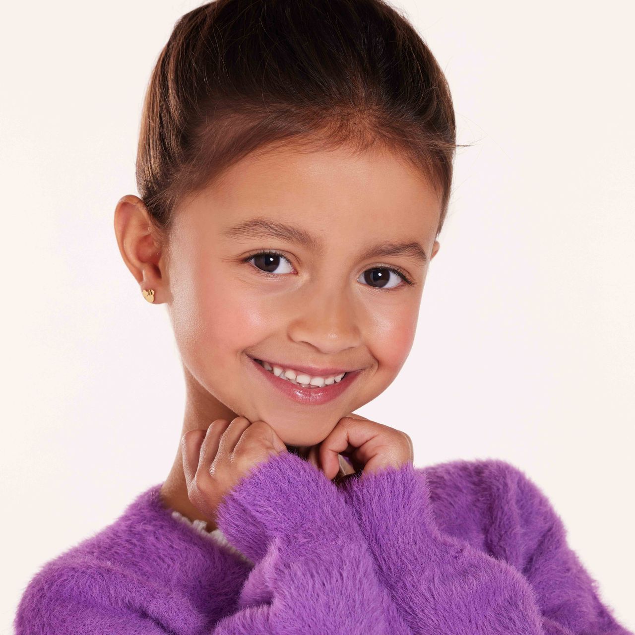 Disney stainless steel goldplated kinderoorknoppen Minnie Mouse