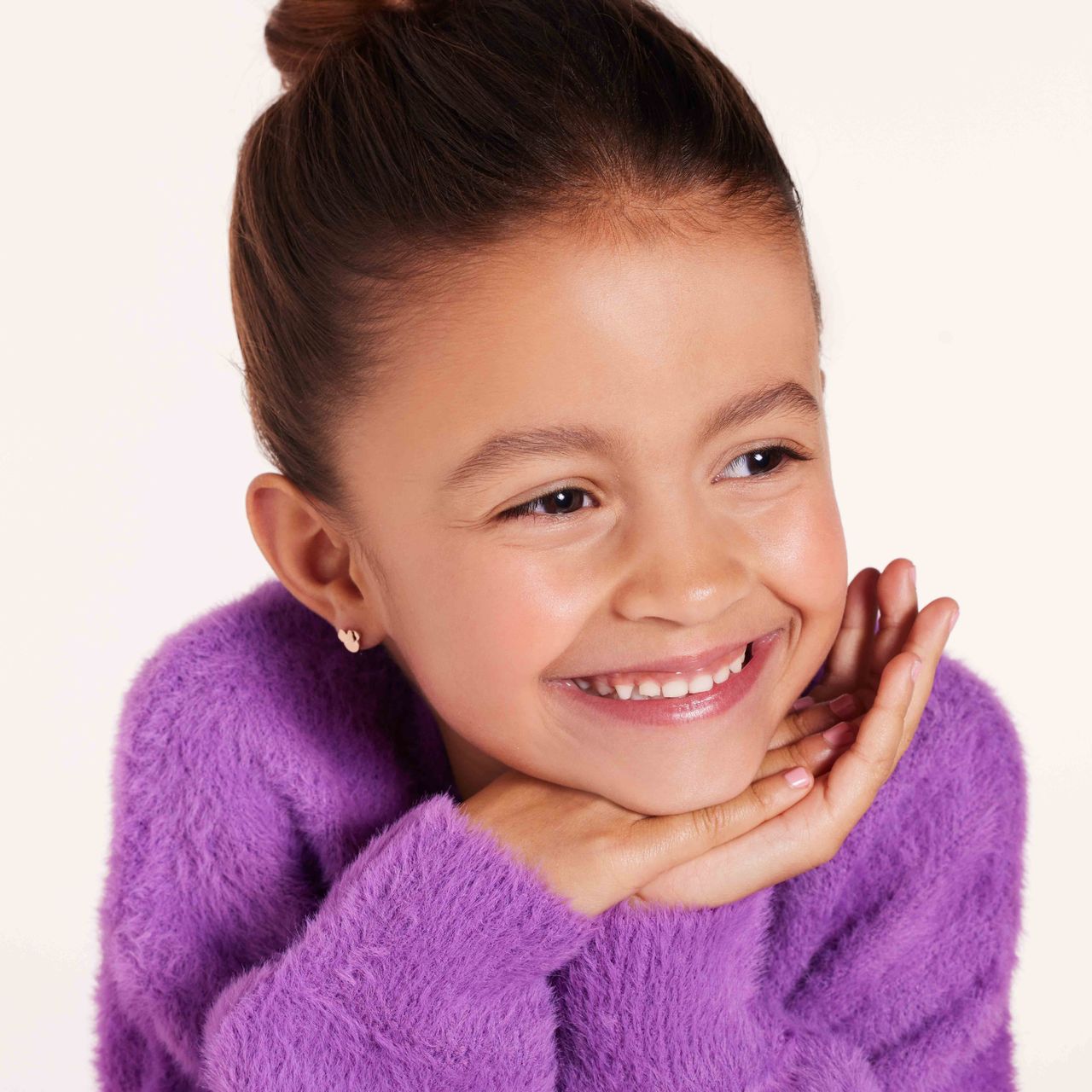 Disney stainless steel roséplated kinderoorknoppen Minnie Mouse