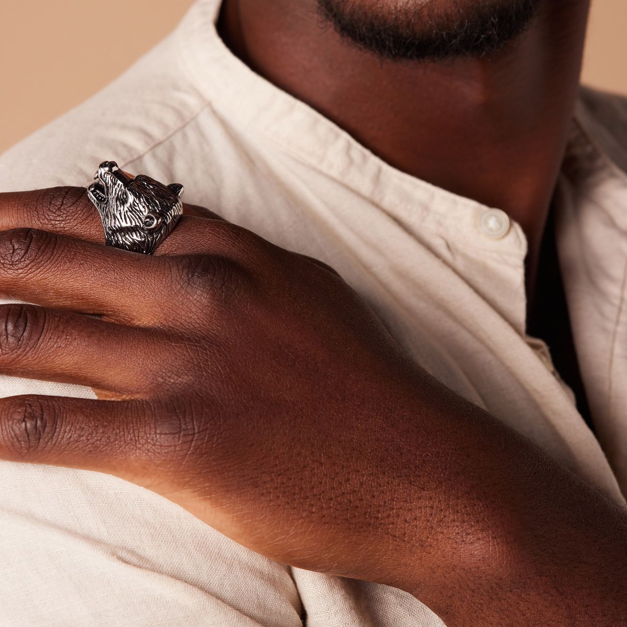 Stainless steel ring beer