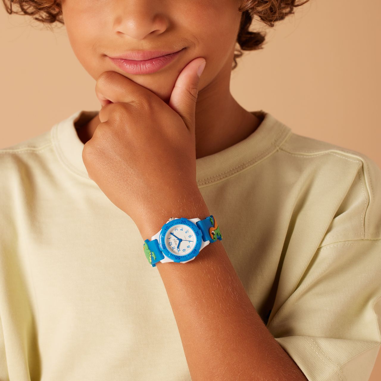 Regal Kinder-Armbanduhr mit Silikonarmband