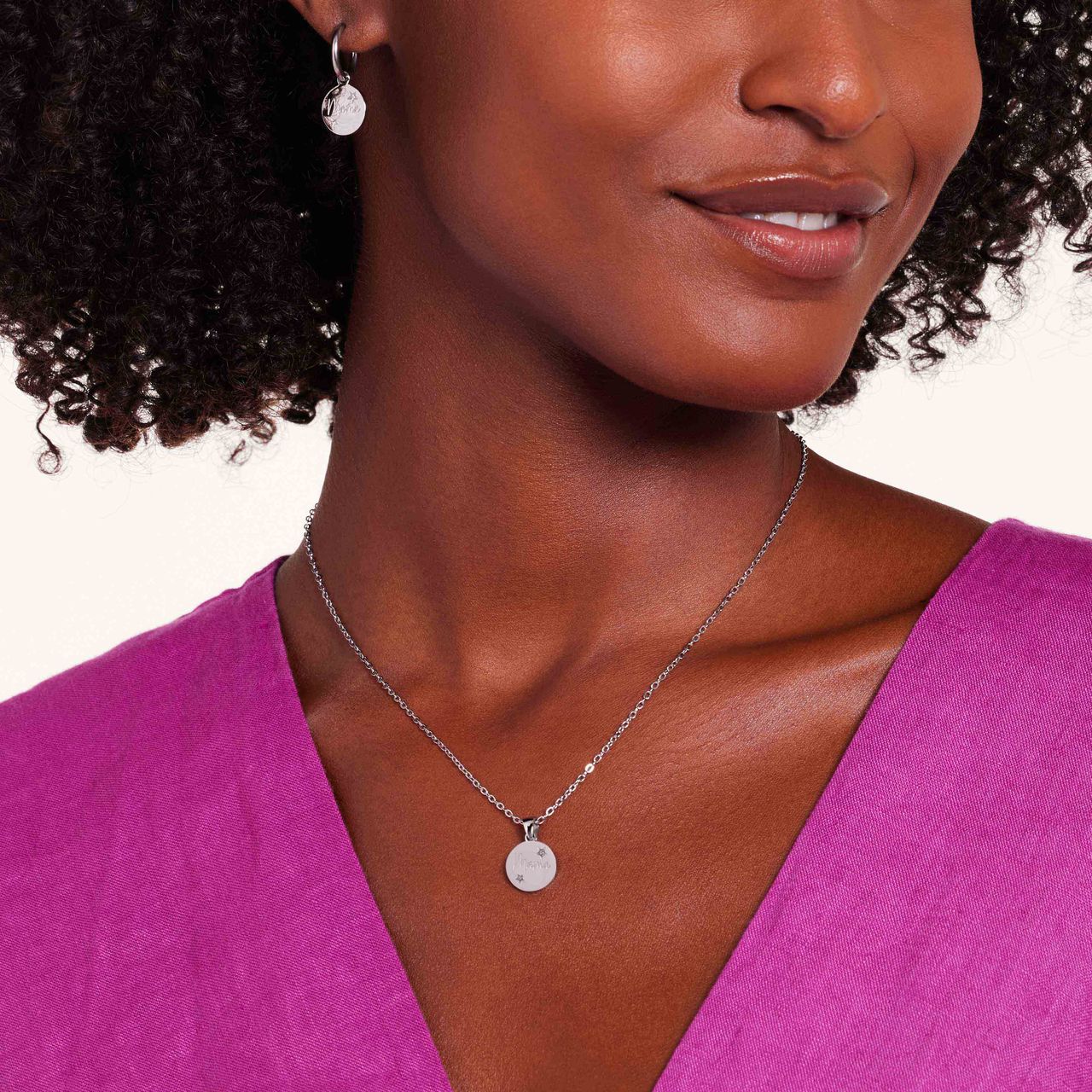 LivLiv stainless steel oorringen mama voor dames