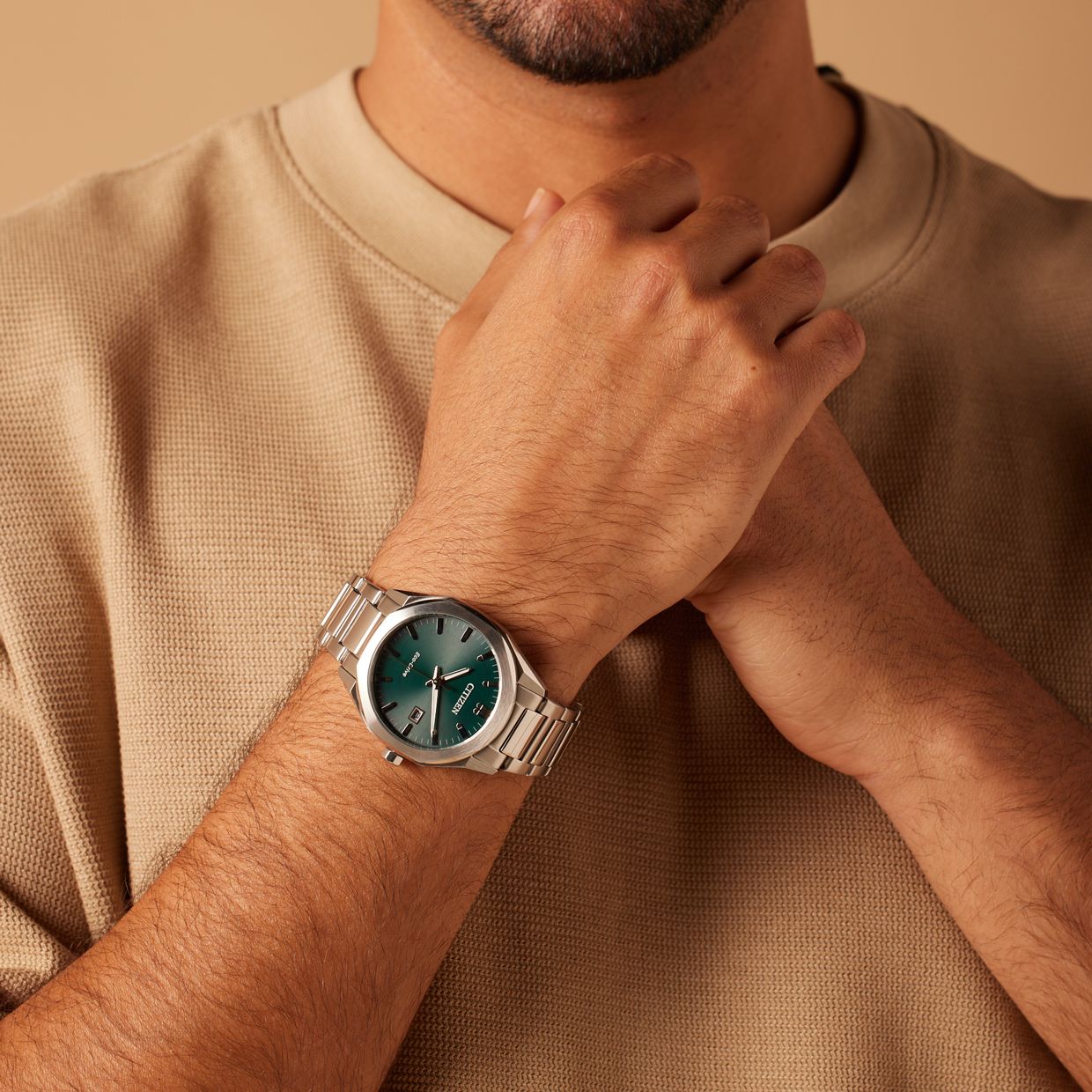 Citizen horloge met stainless steel band BM7620-83X