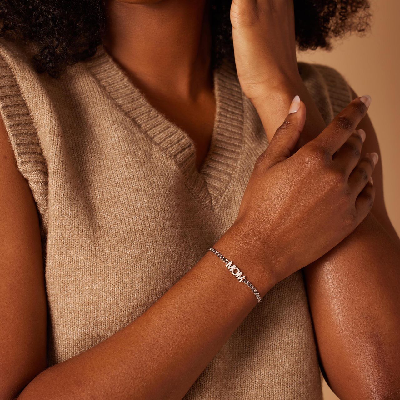 Stainless steel armbanden mom