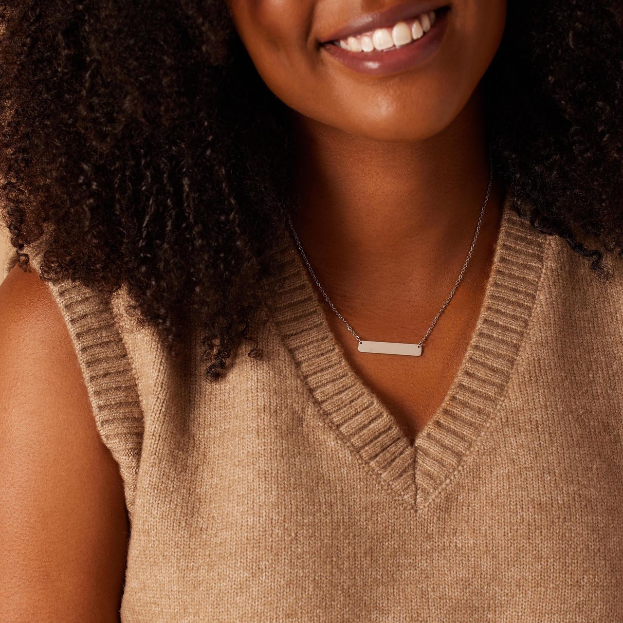 Stainless steel ketting Moeder/Dochter bar/bar