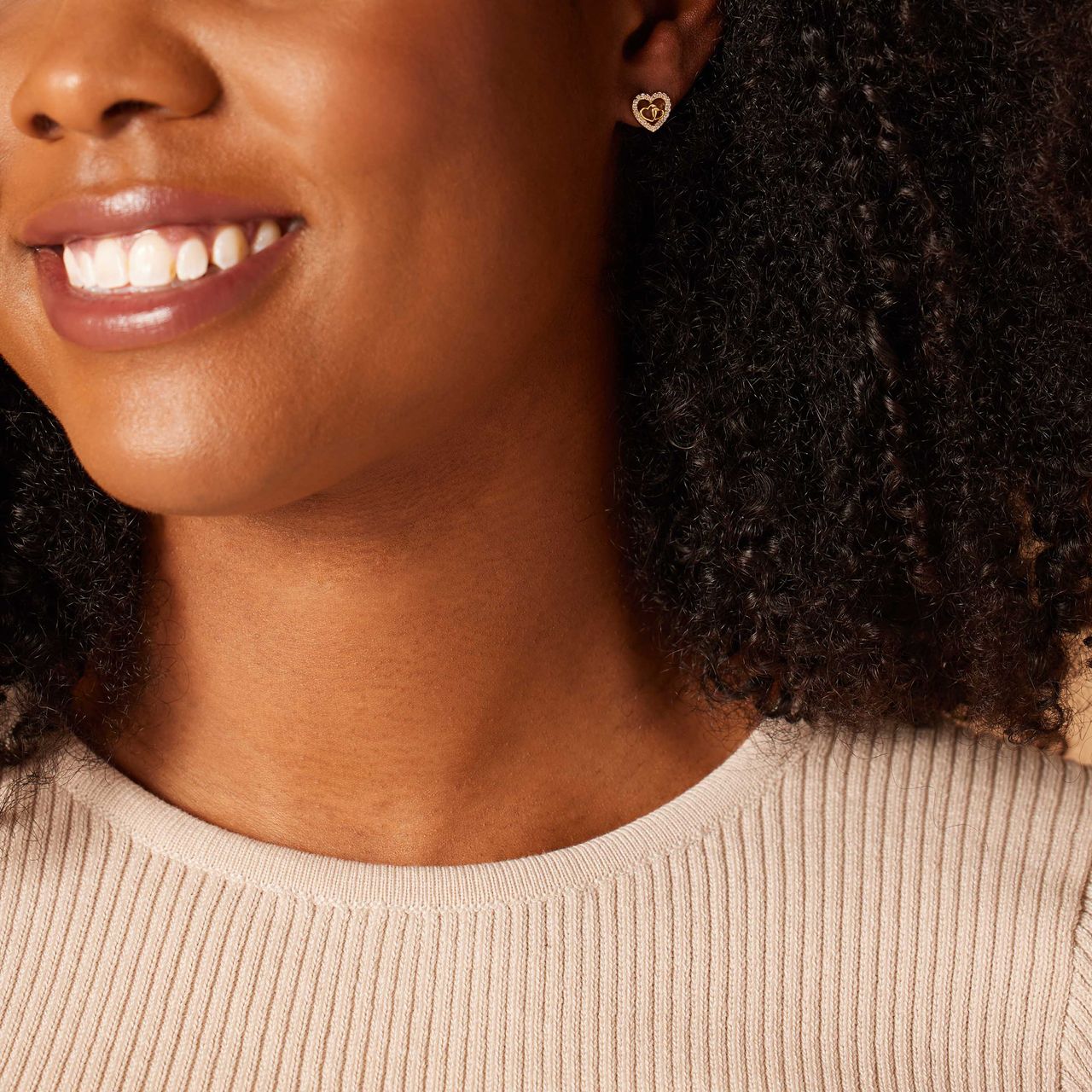 Zilveren oorknoppen hart zirkonia