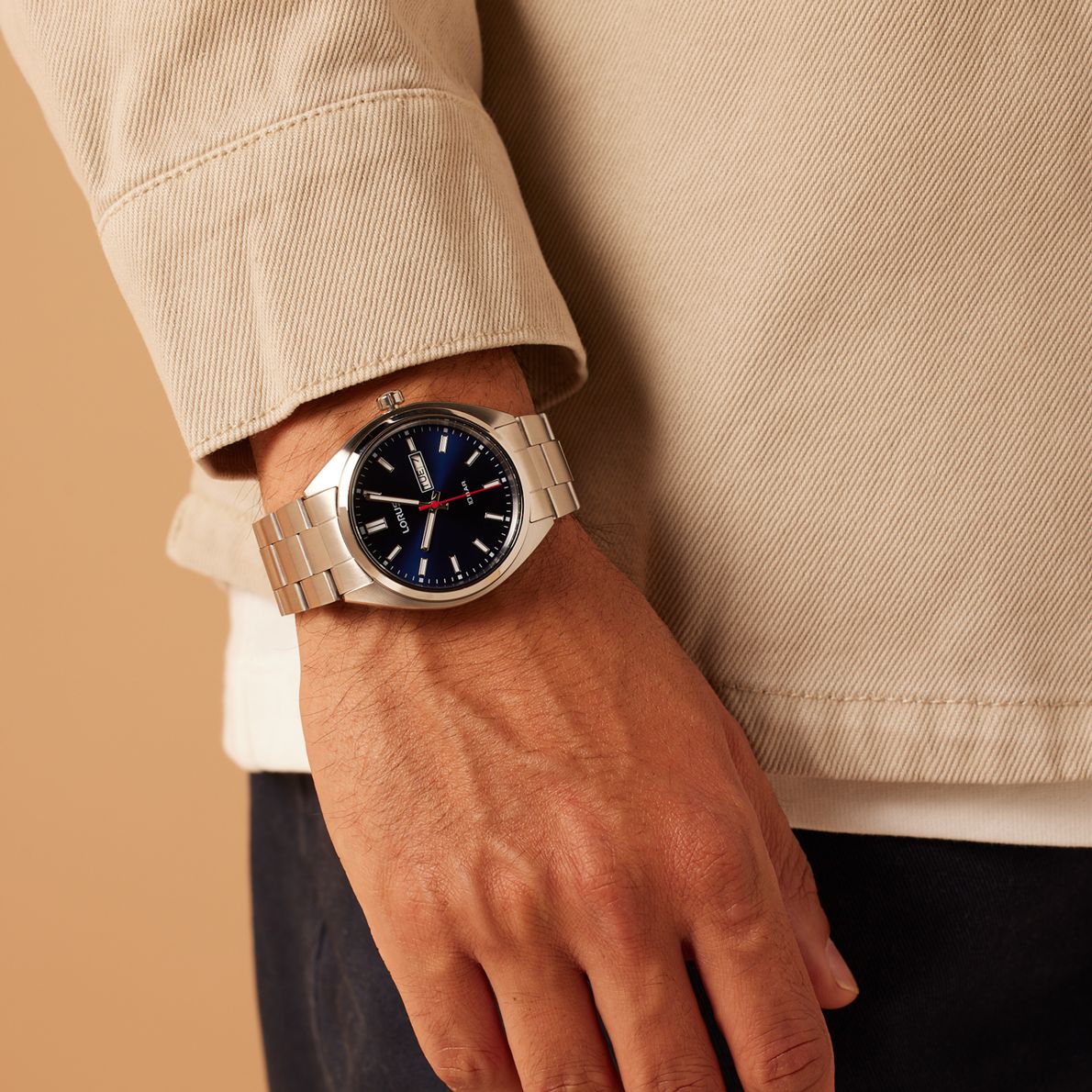 Lorus herenhorloge met stainless steel band RH365AX9