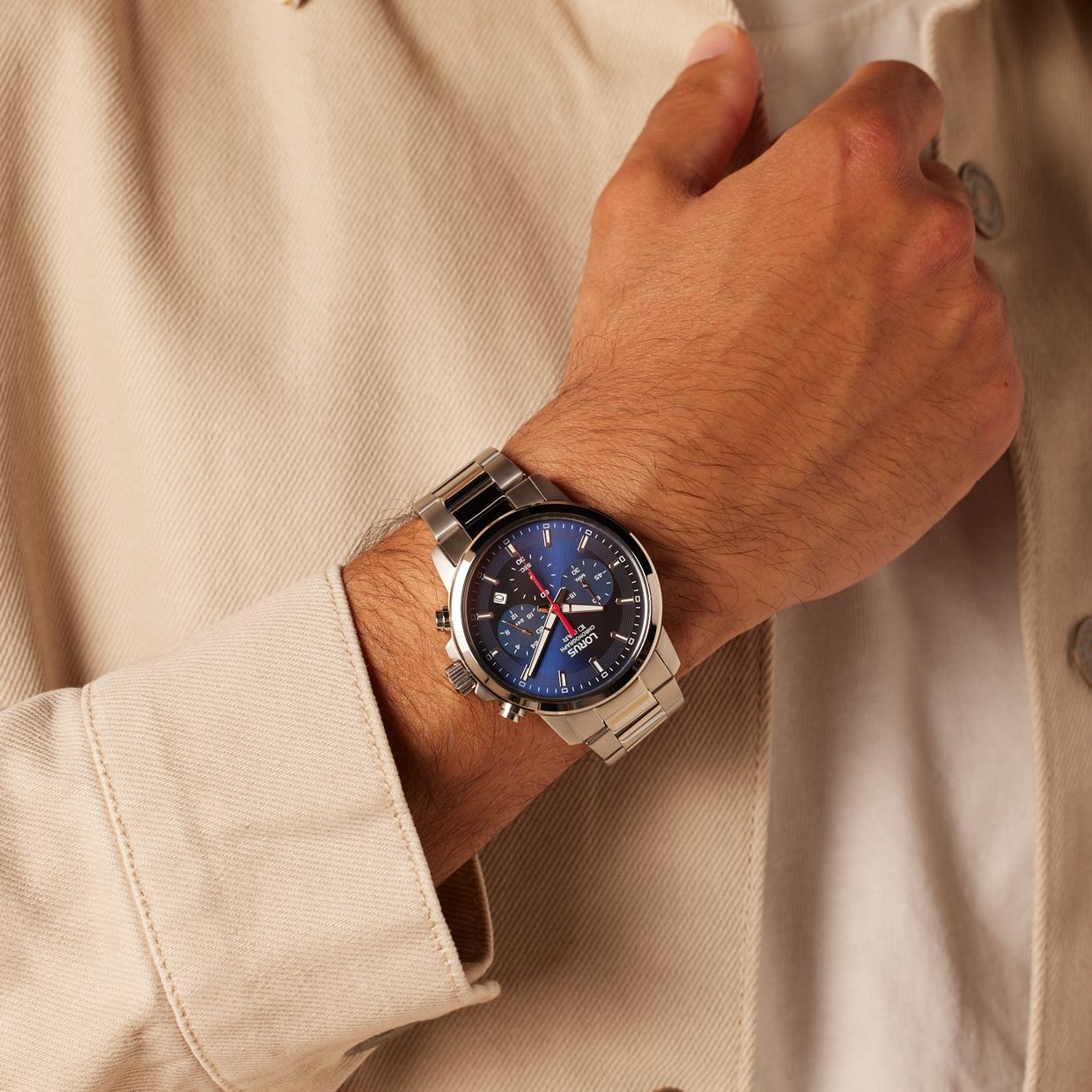 Lorus Herrenuhr mit Armband aus Edelstahl RT323KX9