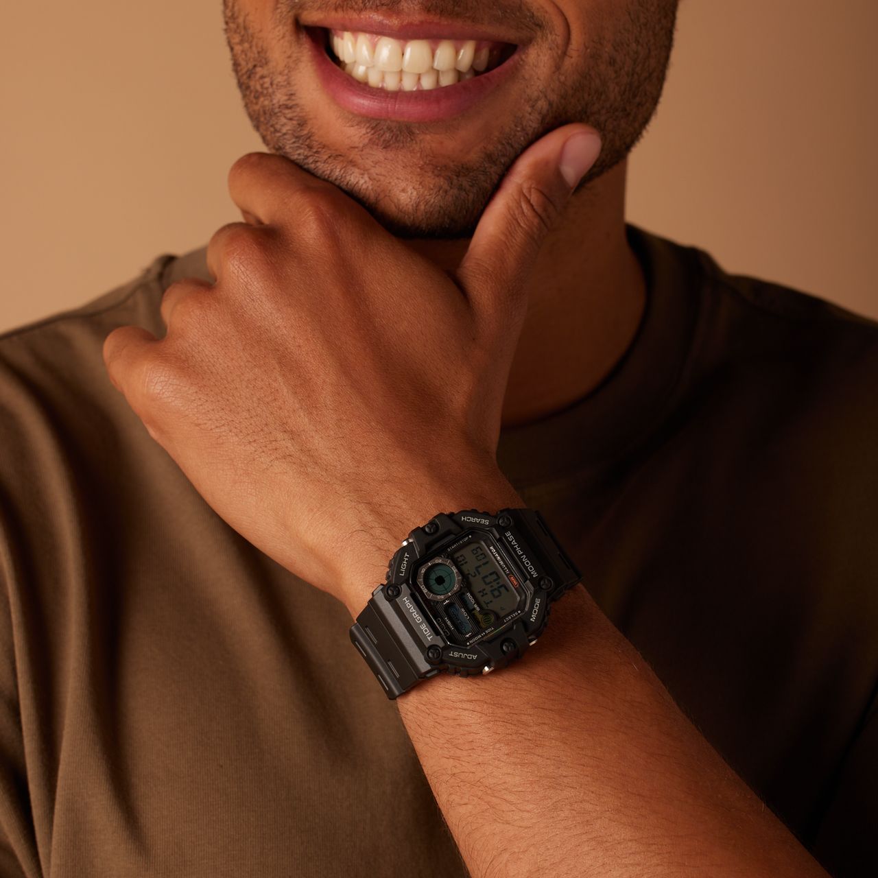 Casio digitaal horloge zwart WS-1700H-1AVEF