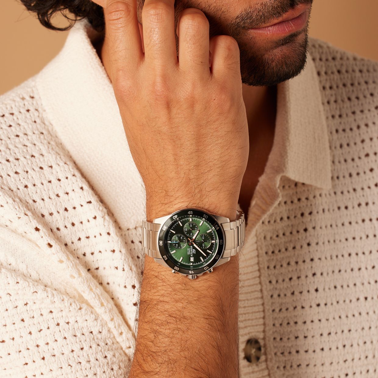 Edifice horloge stalen band EFR-526D-3AVUEF