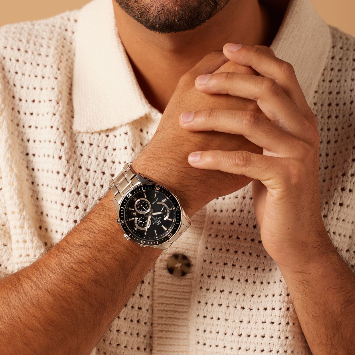 Edifice horloge stainless steel band EFR-552D-1AVUEF