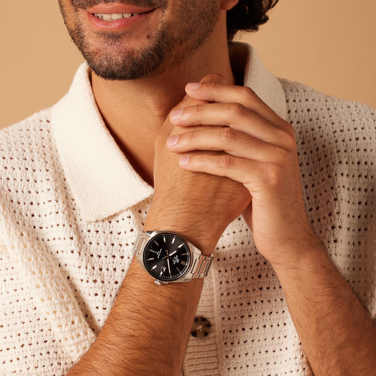 Edifice horloge stalen band EFV-150D-1AVUEF