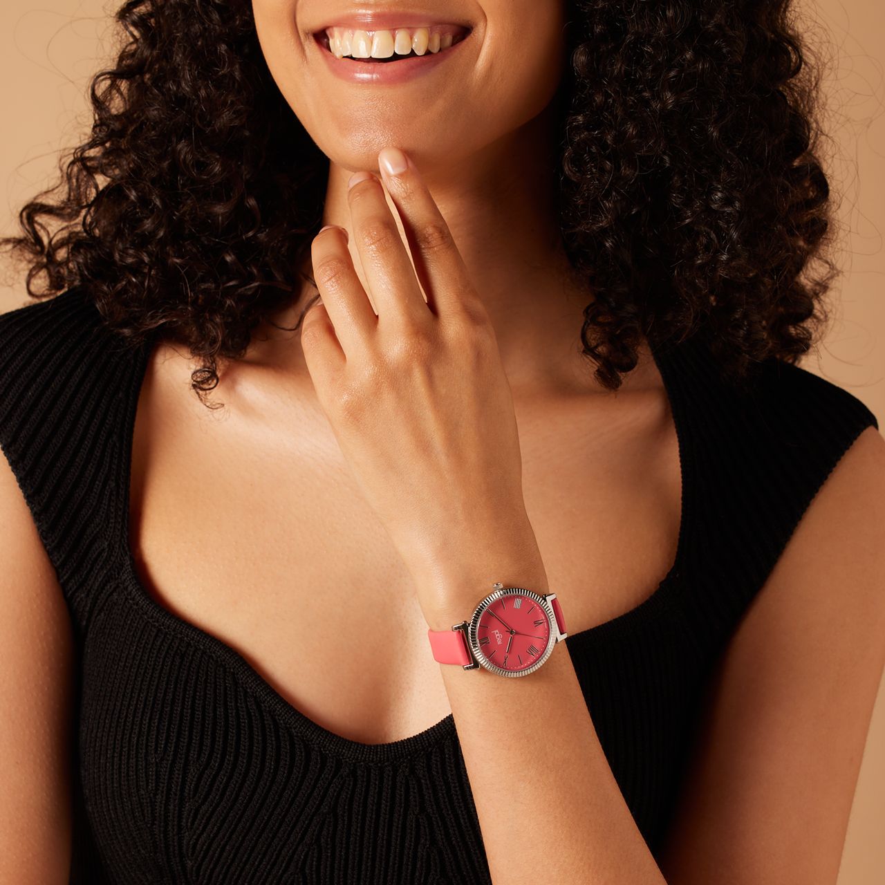 Regal horloge pantone kleur burned sienna