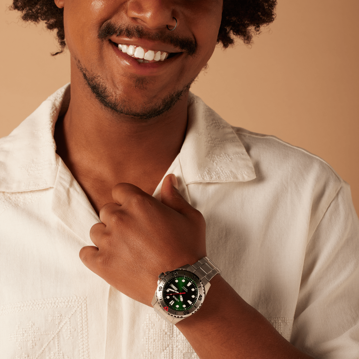 Lorus herenhorloge sport wijzerplaat groen RL475BX9
