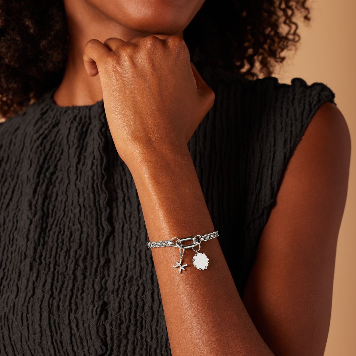 Stainless steel bedel vissen